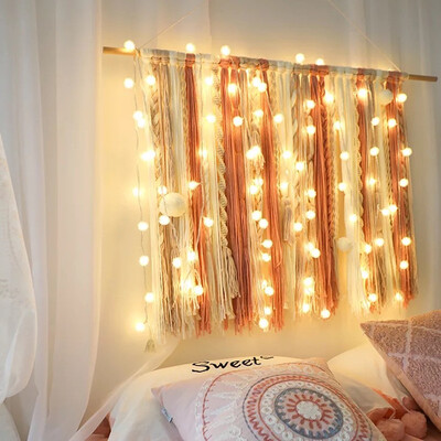 

LED Dandelion Fur Ball String Light for Wedding Holiday Decoration