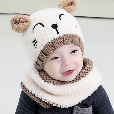 

New fur cap&baby cap for children aged 1-3 years