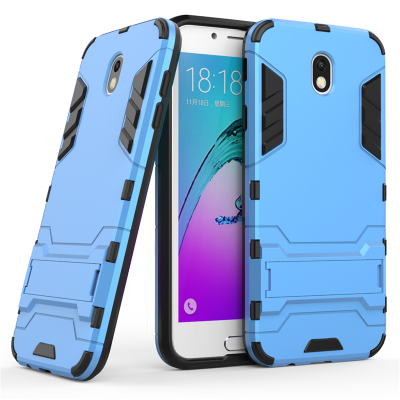 

Goowiiz Phone Case For Samsung Galaxy J3J5 J5 ProJ7 J7 Pro 2017 European Armor PCTPU Silicone Hard Bracket Double Protection