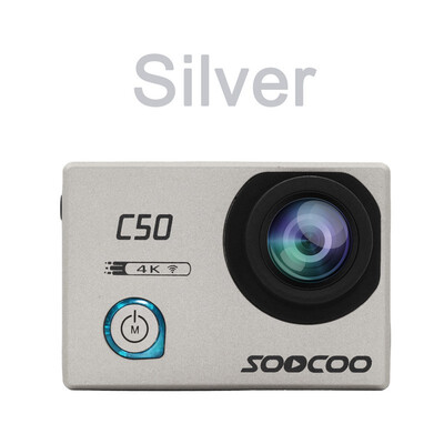 

SOOCOO C50 Action 4K 24fps Sports Camera Wifi Gyro Adjustable Viewing angles NTK96660 30M Waterproof Sport DV Action Cam