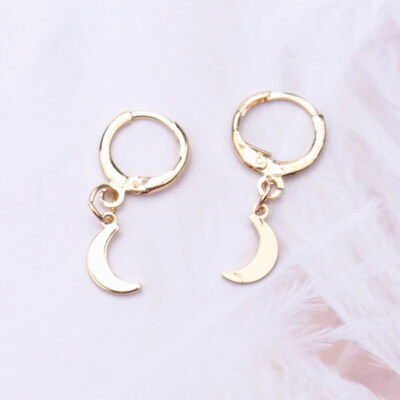 

New Fashion Exaggerated Big Circle Round Drop Earrings for Women Studs Gold Color Earring Club Party Jewelry Punk oorbellen