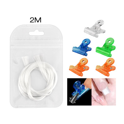 

100150200cm New Fibernails Acrylic Tips Fiberglass Nail Quick Extension Form Fiber Glass Nails Silk Building Manicure Tool