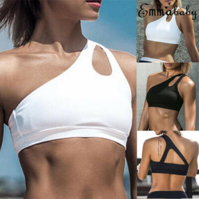 

Women Sport Yoga Bra Workout Tank Stretch Seamless Fitness Padded Tops