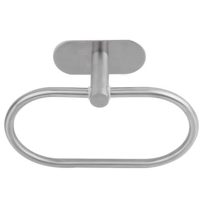 

Greensen Stainless Steel Brushed Wall Mounted Towel Ring Rack Holder Hook Organizer Stainless Steel Towel Ring Towel Holder