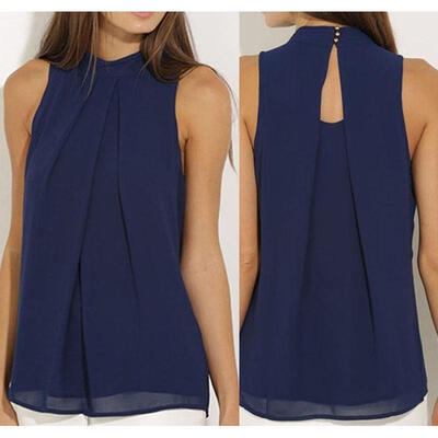 

Fashion Women Summer Vest Top Sleeveless Shirt Blouse Casual Tank Tops T-Shirt