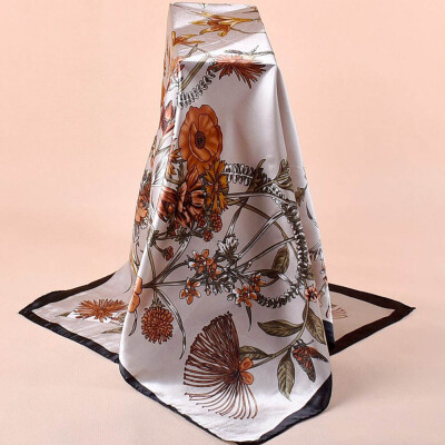 

Square Segiempat Umama Scarf Silk Motif Printed Satin Maxmara