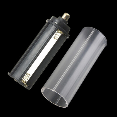 

Saidsome 1PCS 18650 Battery Tube 1PCS AAA Battery Holder for Flashlight Headlamp Light flashlight lamp
