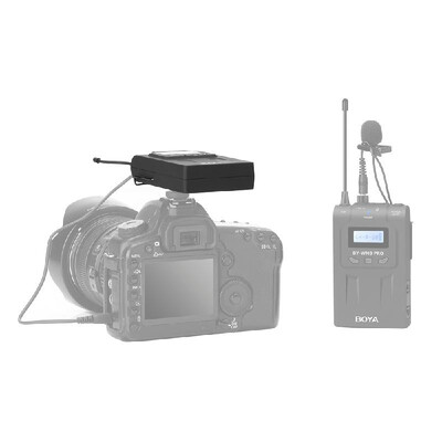

BOYA UHF Dual-Channel 48 Channels Receiver with LCD Display Compatible for BOYA BY-WHM8 Pro Wireless Handheld MicrophoneBY-WXLR8