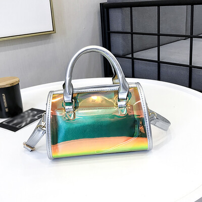 

Tailored Fashion Lady Transparent Jelly Handbag Shoulder Bag Messenger Bag Clutch Bag
