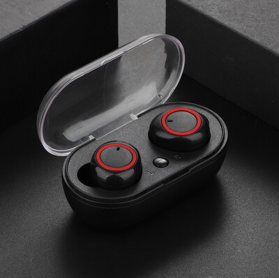 

Bluetooth 50 Wireless Headset TWS Earbuds Charger Box In Ear Stereo Headphones