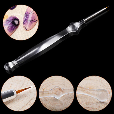 

Toponeto 1Pcs Nail DIY Drawing Painting Striping Pull Line Pen Superfine Brush