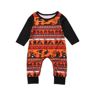

Newborn Infant Baby Boys Girls Halloween Romper Jumpsuit Bodysuit Clothes