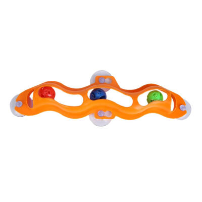 

Funny Pet Cat Toy Cats Kitten Window Suction Cup Track Ball Interactive Toy