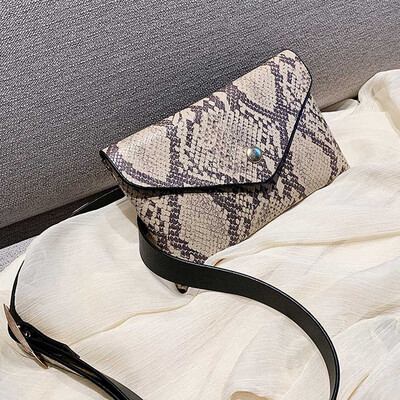 

Tailored Fashion Women Outdoor Serpentine Hasp Messenger Bag Sports Chest Bag Waist Bag