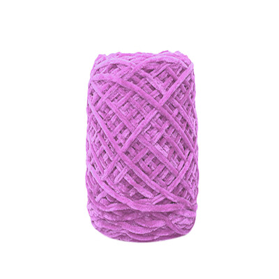 

Toponeto 100g Gold Velvet Yarn Roving Scarf Knit Wool Yarn Thickness Warm Hat Household A