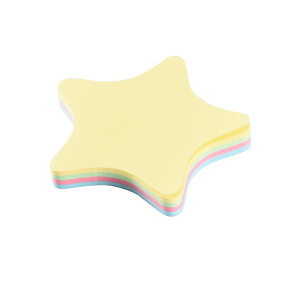 

Zhengcai ZNCI creative post-it Pepsi paste notes color message paper sticky notes paper 76 76mm five-pointed star 100 1 this 4409