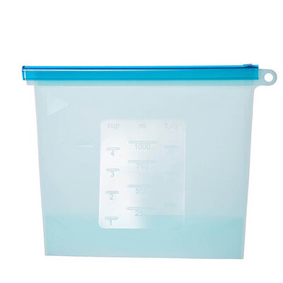 

Silicone Fresh Bags Sealing Storage for Home Food Kitchen Organization Gadgets Cooking Tools