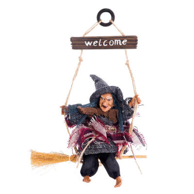 

Festival Broom Witch Ghost Pendant Halloween Party Horror Hanging Ornaments