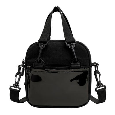

Boys Girls Canvas Crossbody Bag Mini Casual Splicing Shoulder Bag Handbags