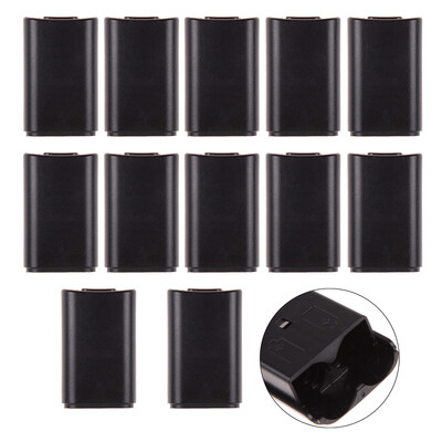 

10 X AA Battery Back CoverCase Replacement XBOX360 WirelessController Black