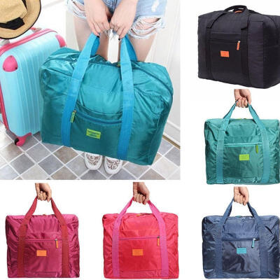 

1Pc Big Foldable Travel Bag Storage Luggage Carry-on Organizer Hand Shoulder Duffle