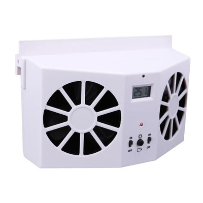 

Solar Powered Car Interior Auto Air Vent Cool Fan Cooler Ventilation System