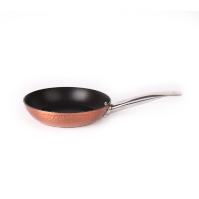 

DTK Imitation die-casting frying pan Non-stick pan Stainless steel handle 14426