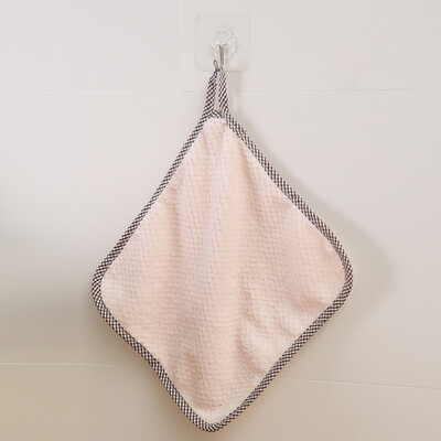 

1Pcs Tea Towels Set Kitchen Dish Cloths Cleaning Drying Coral Fleece Soft Home