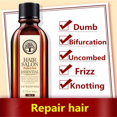 

60ml Hair Care Moroccan Pure Argan Essential Oils Hair Conditioner Dry Hair Repair