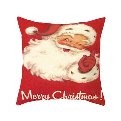 

Tailored Merry Christmas Super Soft Square Throw Pillow Pillow Cover 45x45cm Home Decor