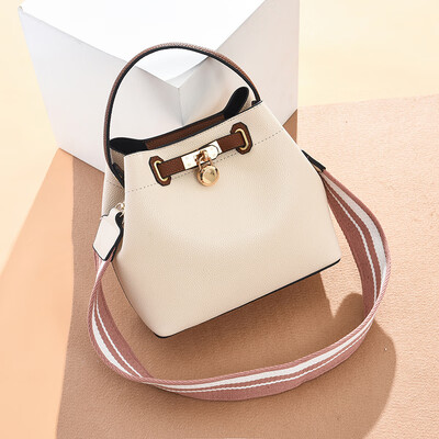 

Bucket Bag Nuchao Large Capacity Korean Version Fairy Small Bag Single Shoulder Bag Broadband ins Slant Bag