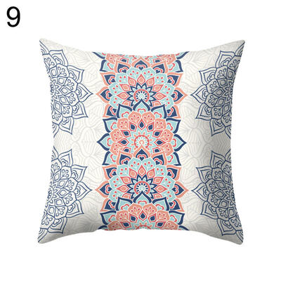 

Mandala Bird Dots Throw Pillow Case Cushion Cover Sofa Bed Car Cafe Office Decor