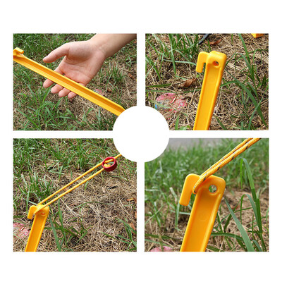 

Big Large Size Heavy Duty Plastic Tent Awning Pegs Camping Caravan