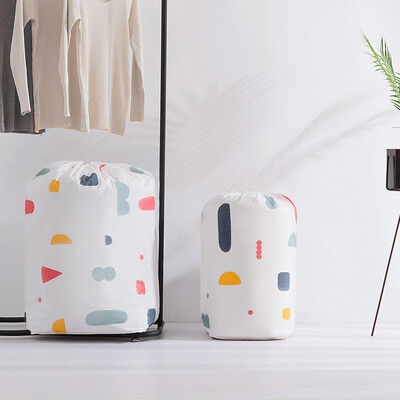 

Hundred words storage bag bundle quilt storage bag moving clothes bag home large moisture quilt finishing bag cylinder large