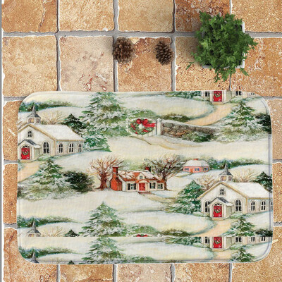 

〖Follure〗Merry Christmas Welcome Doormats Indoor Home Carpets Decor 40x60CM