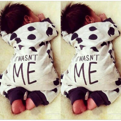 

UK Toddler Newborn Baby Boy Girl Cozy One-piece Romper Jumpsuit Outfits Clothes