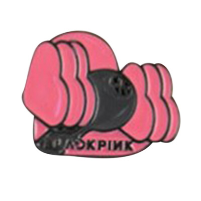 

KPOP BLACKPINK Official same paragraph Cartoon Metal Brooch Badge Super Cute Bag Pendant Boys Girls Accessories Hot Gift for Fan