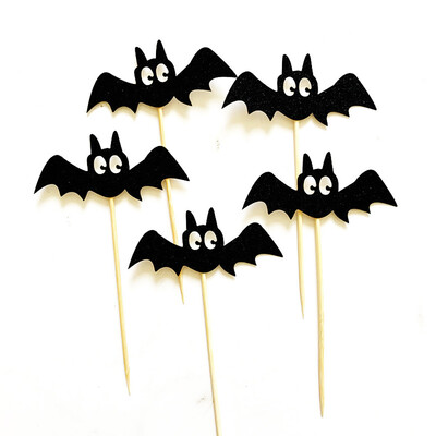 

Toponeto Halloween Decoration Cake Topper Halloween Spider Cake Insert Party Supplies