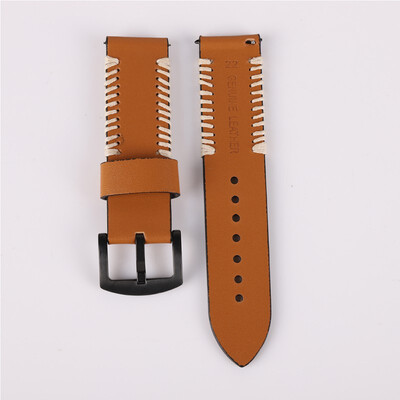 

Waterproof Watch Band Strap Pin Buckled Leather Wristband Wristwatch Bands Replacement Accessories for Samsung Watches