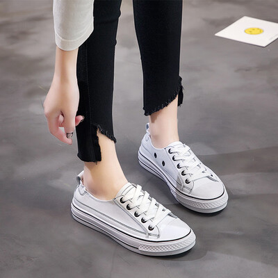 

Summer new breathable wild leather small white shoes casual shoes fashion sports shoes campus s