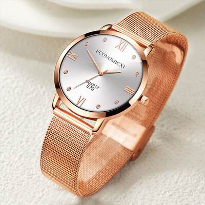 

RM Fashion Watches Women Alloy Bracelet Quartz Wrist Watch
