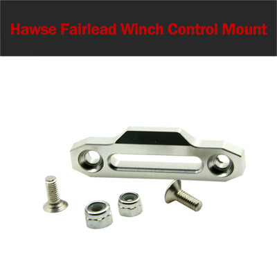 

Siaonvr Alloy Metal Hawse Fairlead Winch Control Mount For RC 4WD D90 110 RC Crawler