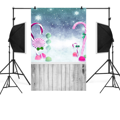 

〖Follure〗Christmas Backdrops Snow Vinyl 3x5FT Background Photography Studio