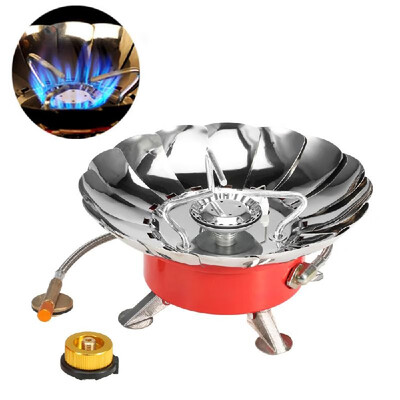 

Lixada Windproof Piezo Ignition Gas Stove Outdoor Cooking Gas Burner with Extended Pipe for Camping Picnic BBQ