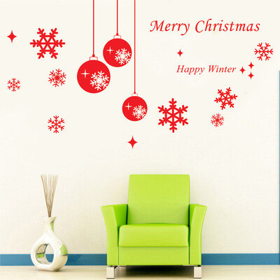 

〖Follure〗Christmas Decoration Decal Window Stickers Home Decor