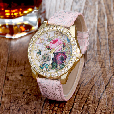 

Xianlejiabo bohemian rose dial ladies