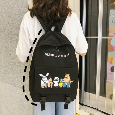 

Ins wind bag female Korean high school students simple Joker Mori junior high school girls backpack