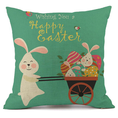 

Siaonvr Easter Sofa Bed Home Decoration Festival Pillow Case Cushion Cover
