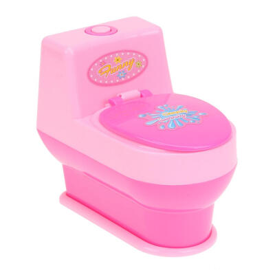 

Toilet Mini Simulation Kitchen Toys Kids Children Pretend Play House Toy