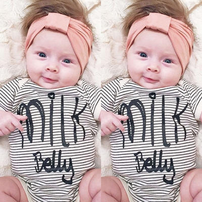 

2017 Newest Kids Baby Boy Girl Infant Romper Jumpsuit Bodysuit Clothes Outfits
